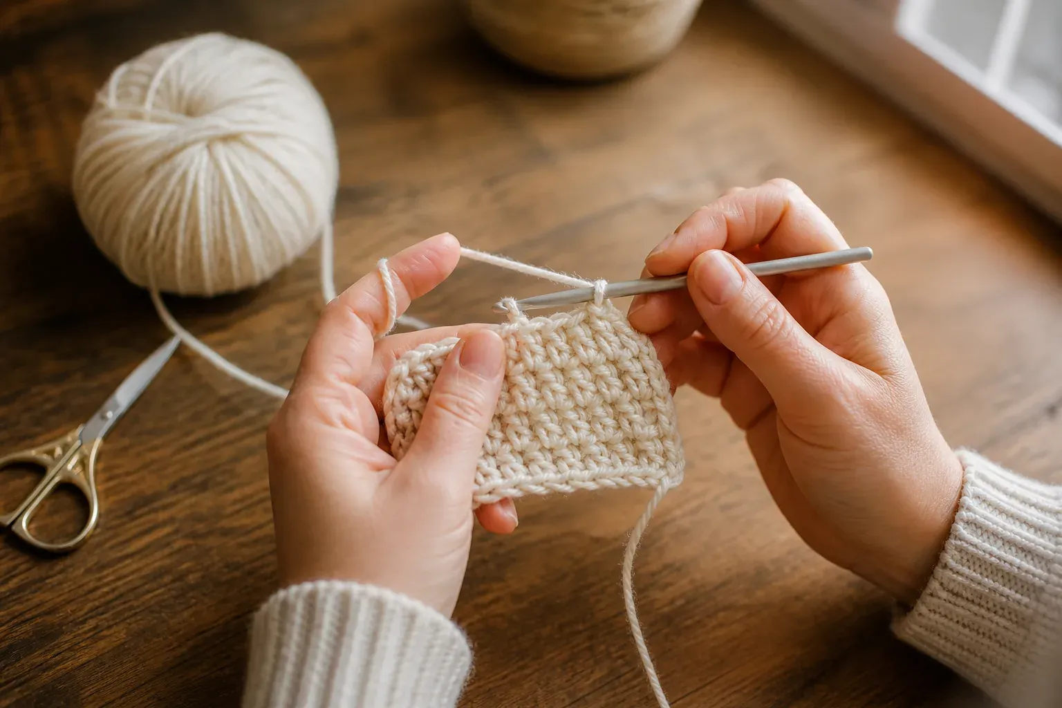 Apprendre à crocheter avec des gestes simples et réguliers