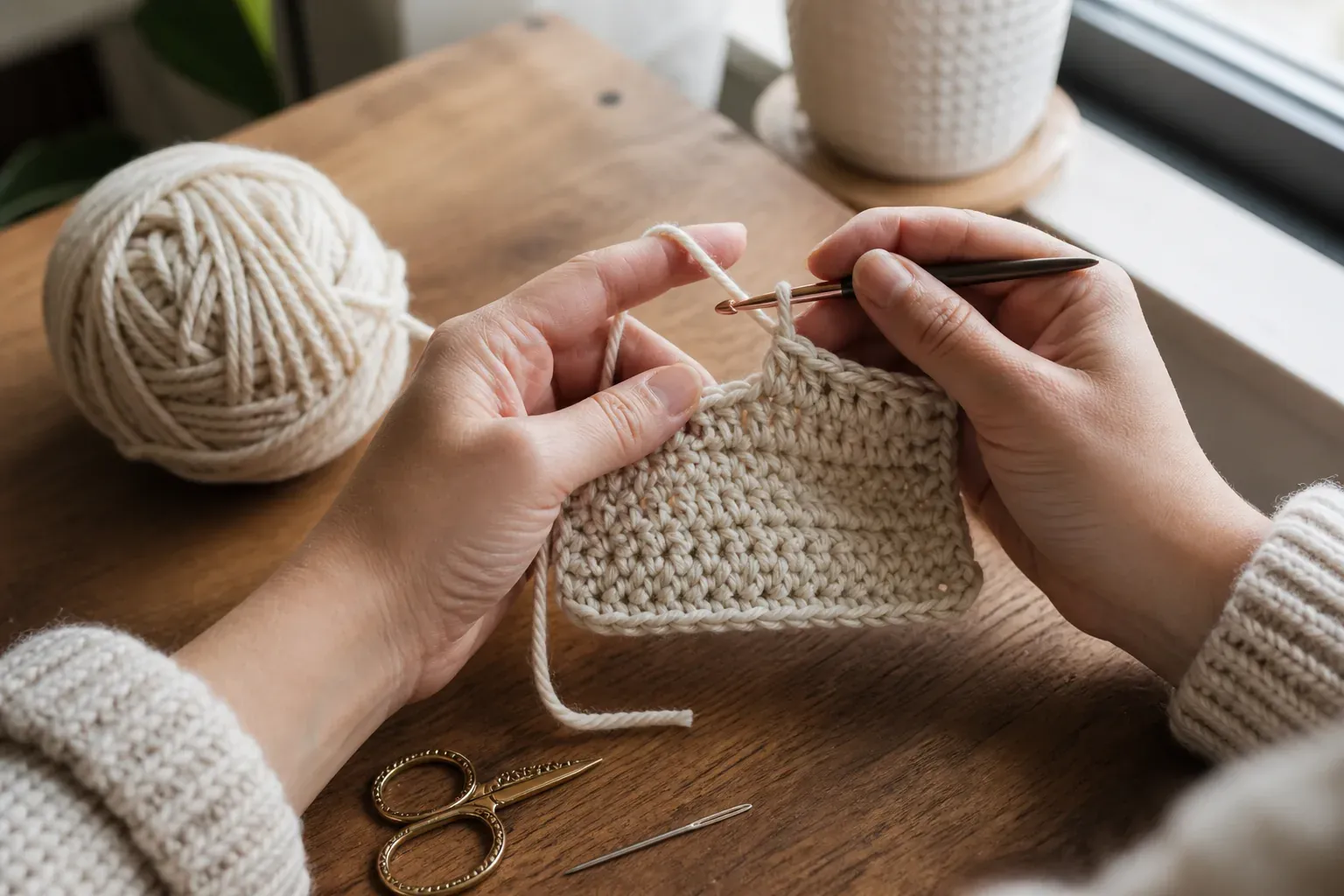 Apprendre le crochet quand on est débutant, maille après maille