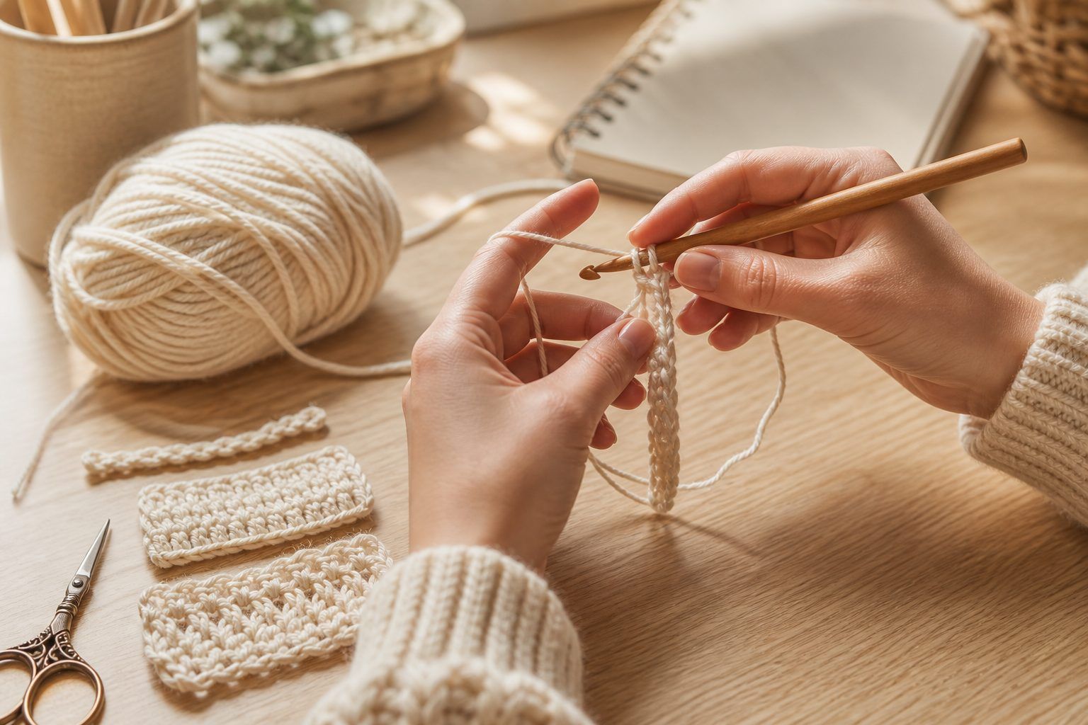 Les bases du crochet à apprendre en premier
