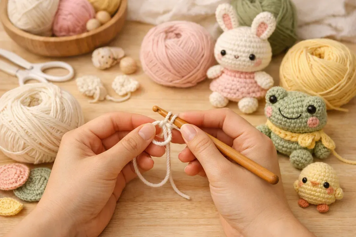 Le cercle magique au crochet, expliqué pas à pas