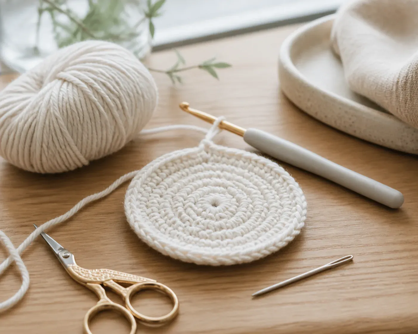 Le crochet facile pour débutant commence avec les bons gestes