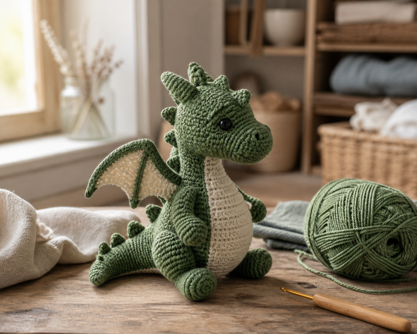 Quel dragon crochet choisir pour débuter l’amigurumi ?