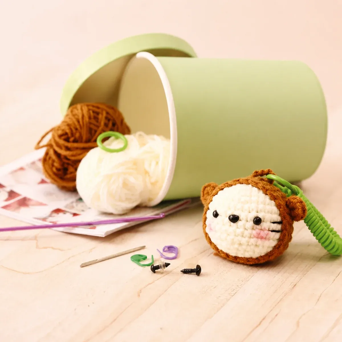 Kit crochet Easygurumi mini ourson facile : vue 1