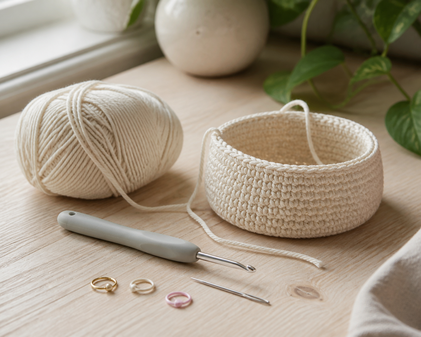 Le kit débutant crochet vous guide maille après maille