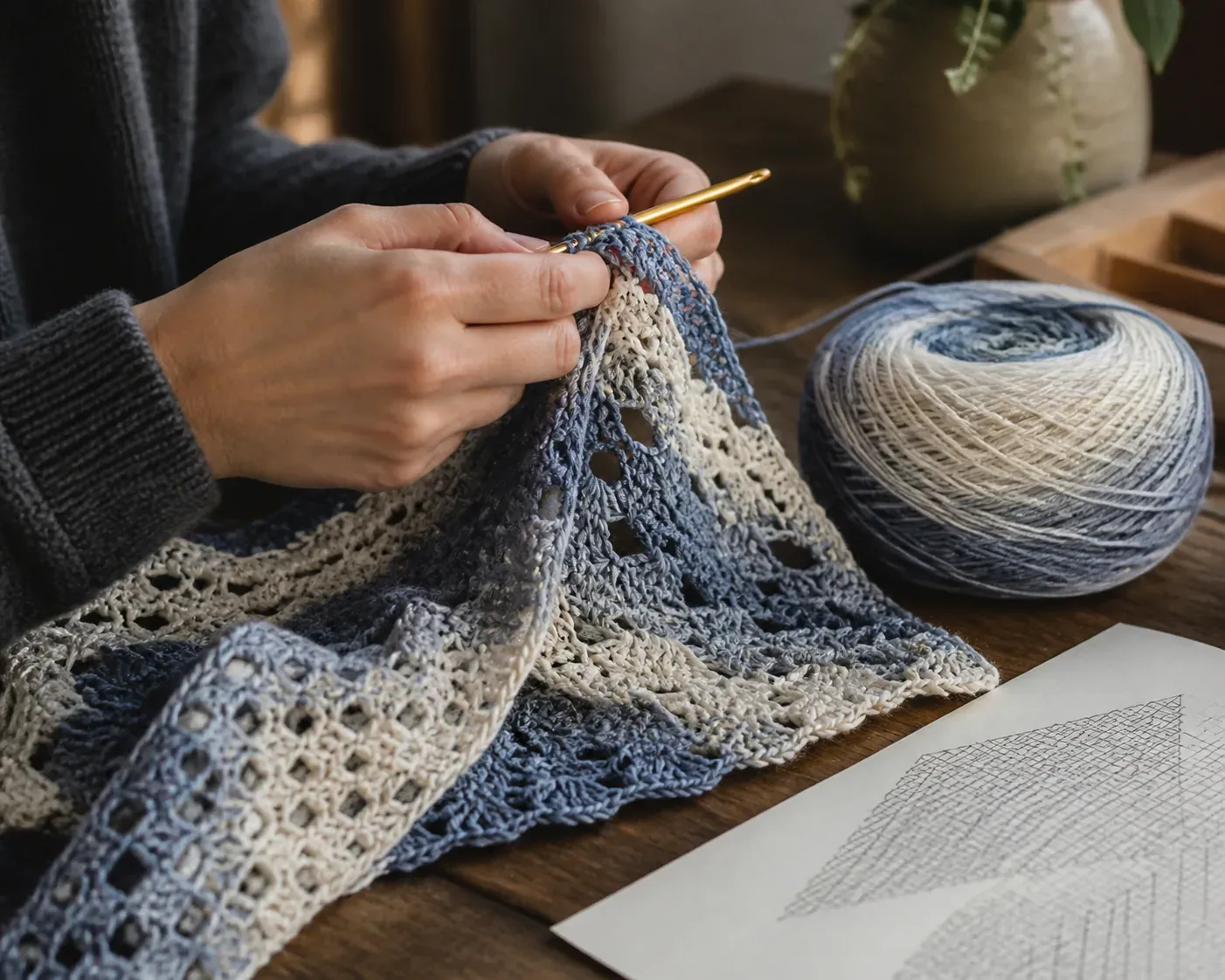 Quels modèles de châles au crochet gratuits choisir selon votre niveau ?