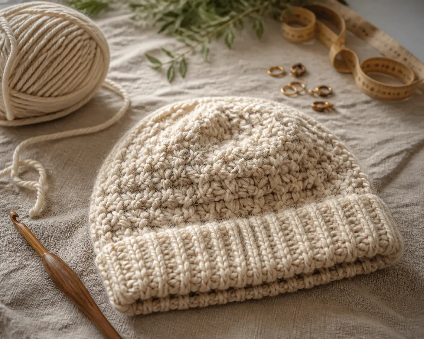 Un patron de bonnet au crochet gratuit s’adapte à chaque taille