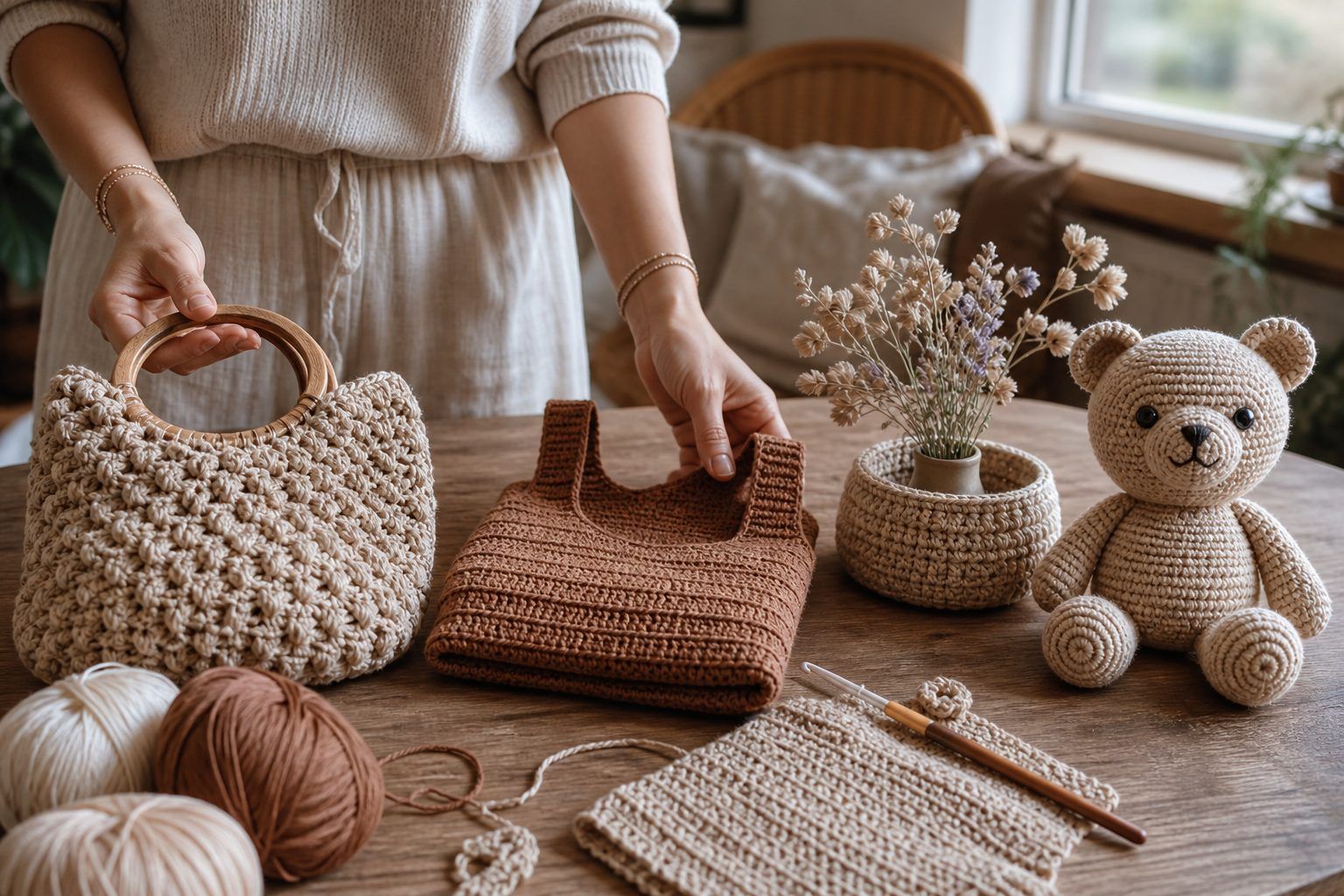 Modèles gratuits : sac, top, déco ou amigurumi, lequel choisir ?