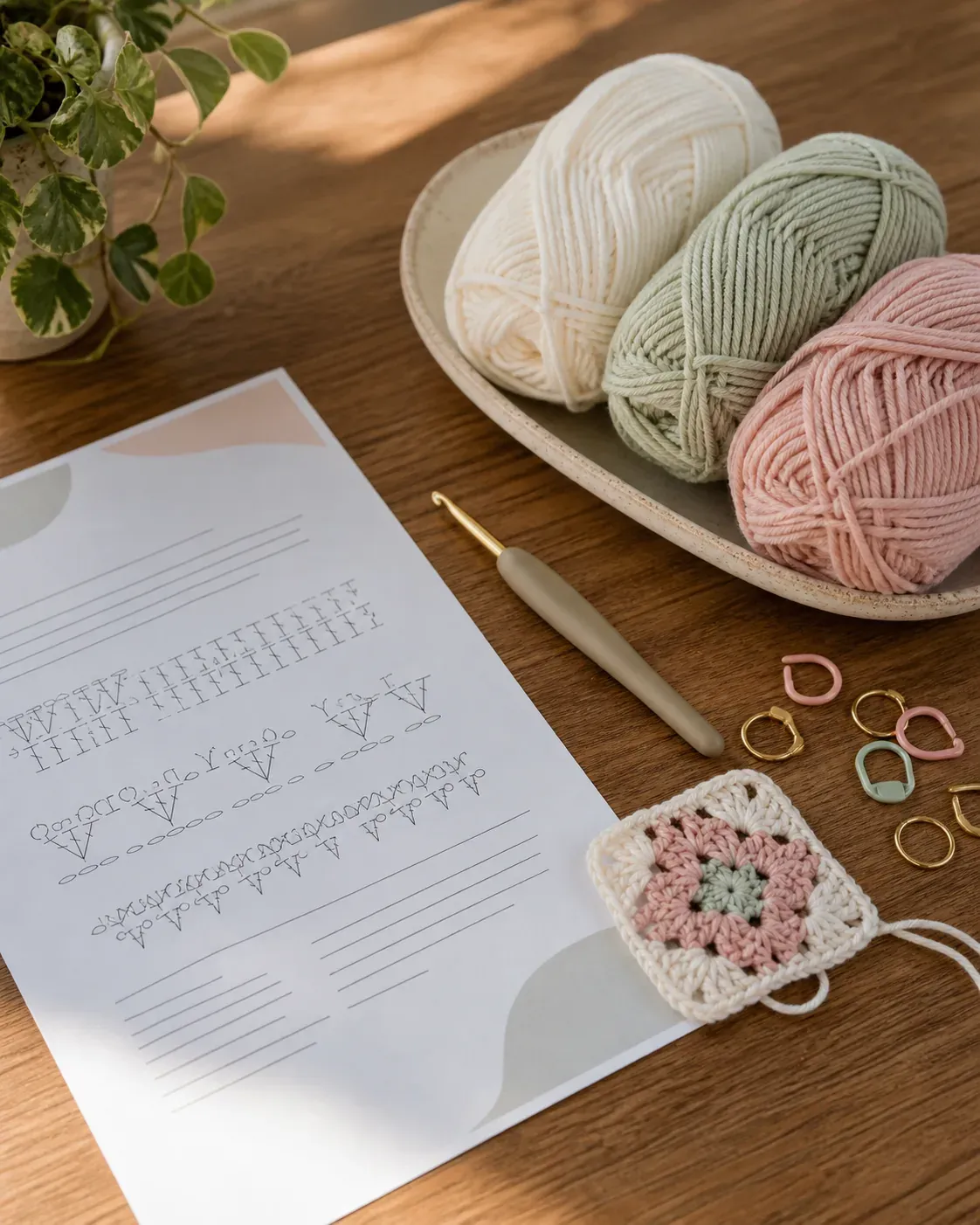 Quel patron crochet débutant gratuit choisir pour bien commencer ?