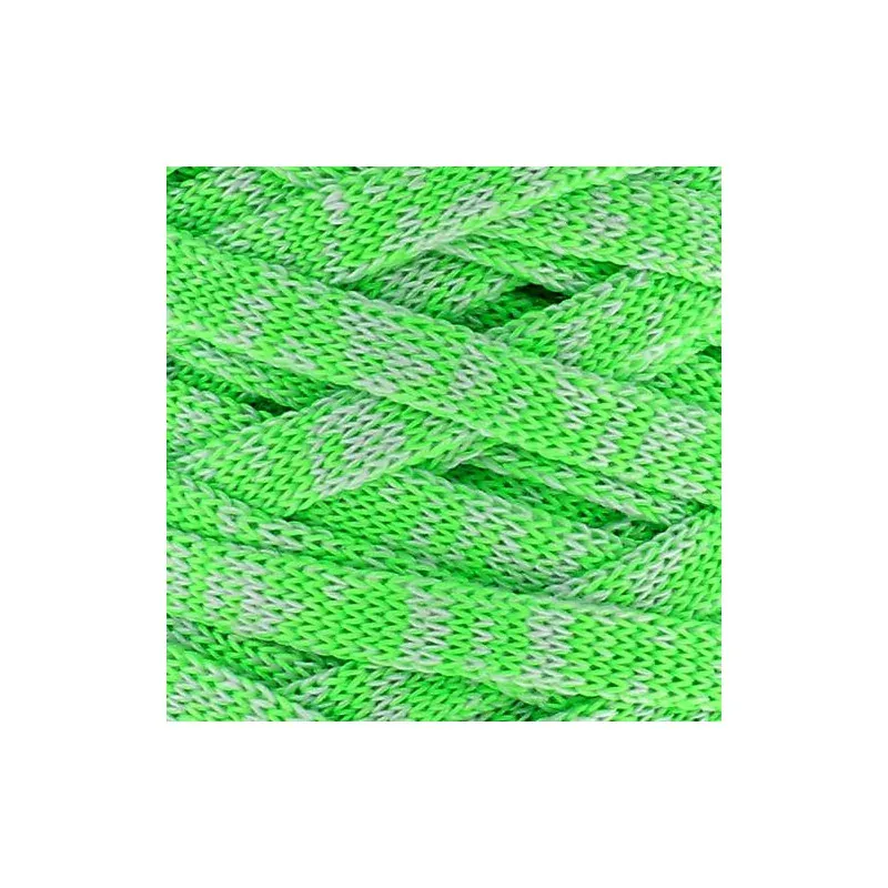 Fil RibbonXL néon Hoooked en coton recyclé, 250 g : vue 1