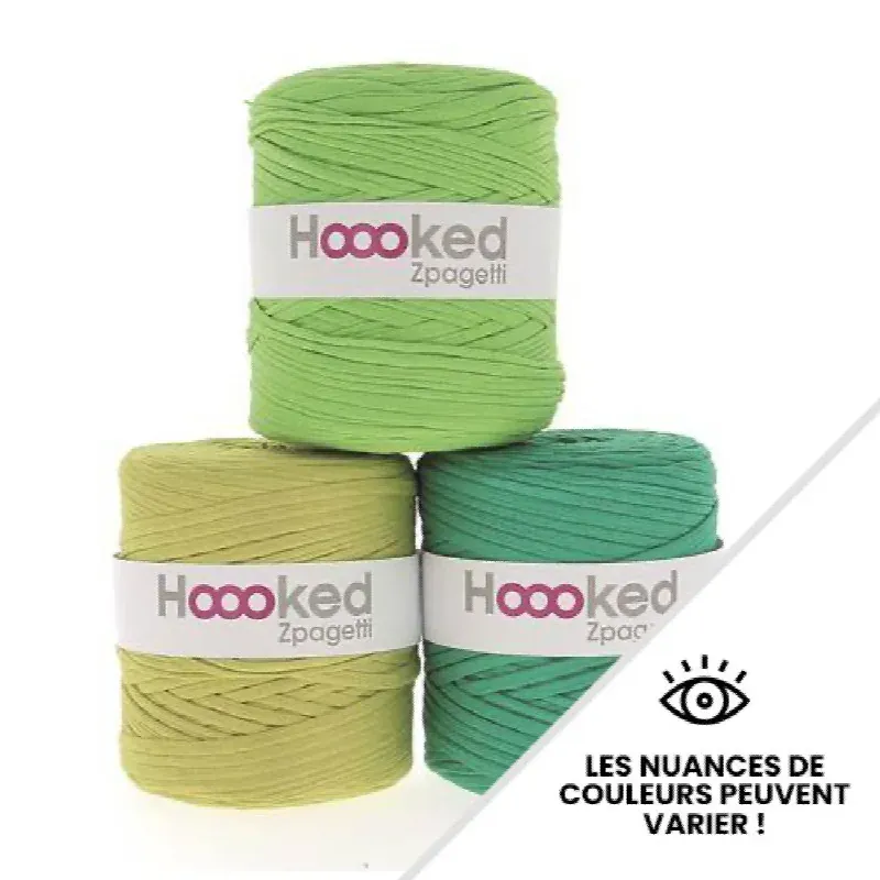 Fil Zpagetti Hoooked en cône 350 g pour crochet : vue 1