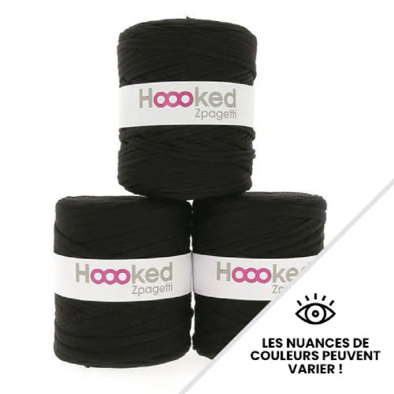 Fil Zpagetti Hoooked en cône 700 g pour crochet : vue 1