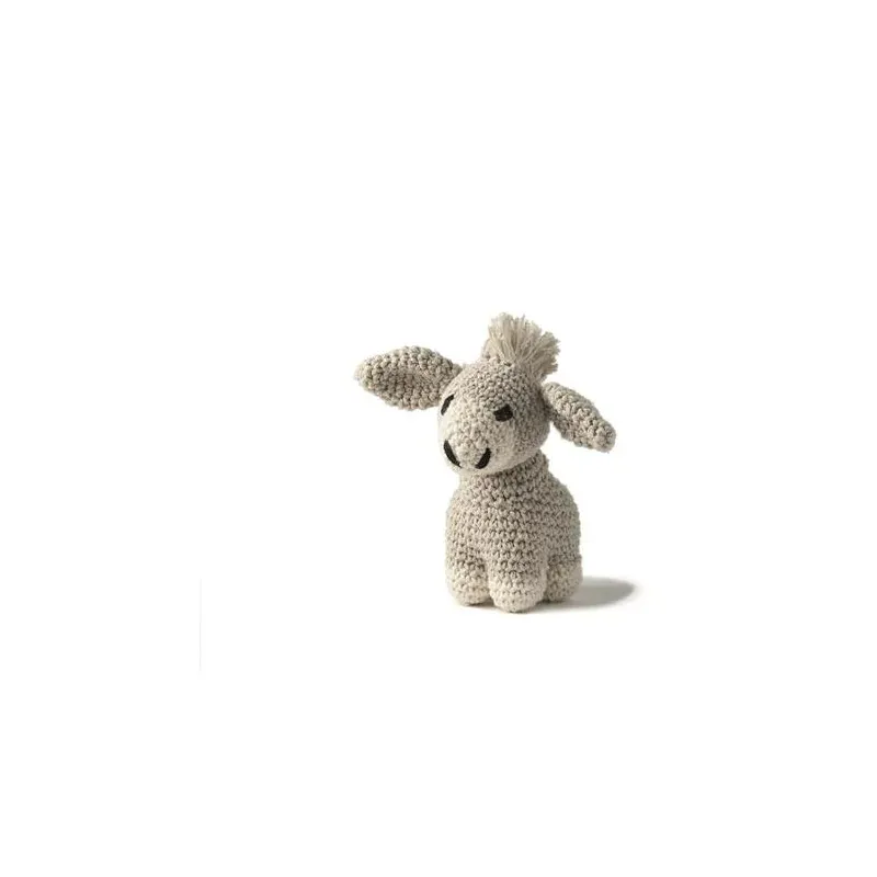 Kit amigurumi âne Joe biscuit au crochet débutant : vue 1