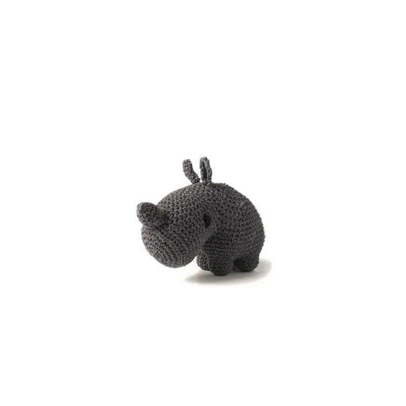 Kit amigurumi Dex le rhino au crochet débutant : vue 1