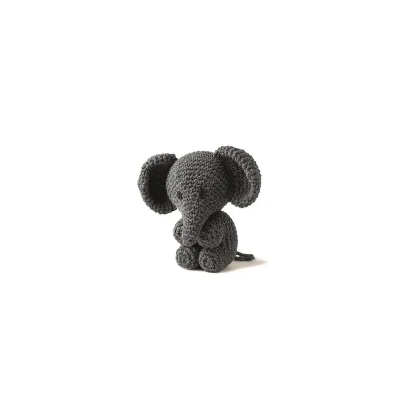 Kit amigurumi éléphant Mo lava Hoooked débutant : vue 1