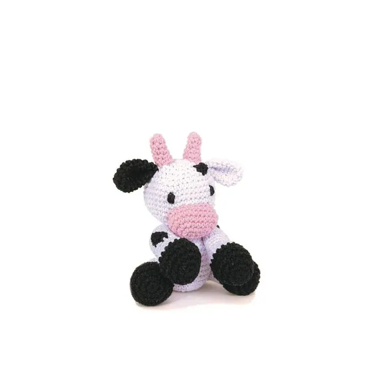 Kit amigurumi Kirby la vache Lotus à crocheter : vue 1