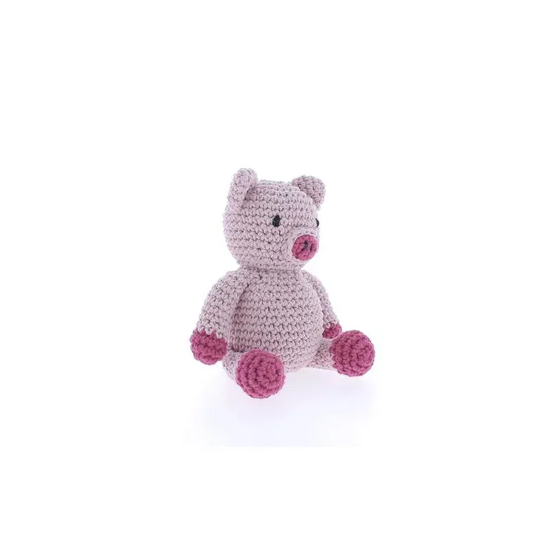 Kit amigurumi Maggie le porcelet au crochet pour débuter : vue 1