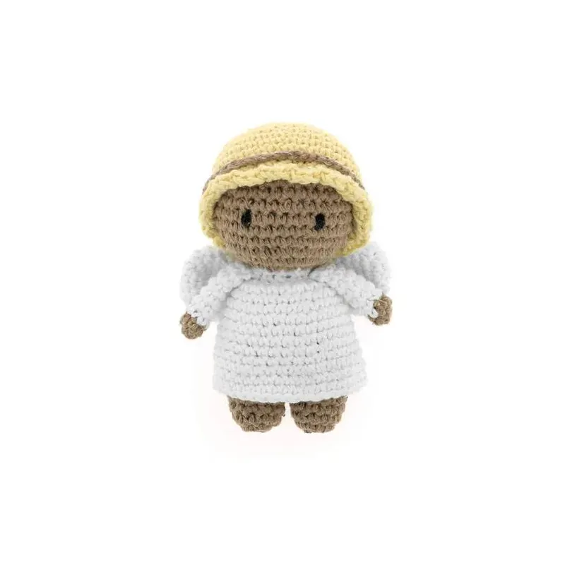 Kit crochet amigurumi ange Luna teak pour Noël : vue 1