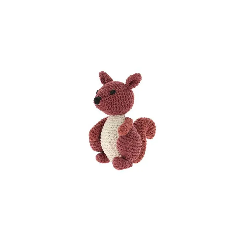Kit crochet amigurumi Suzy l’écureuil brick débutant : vue 1