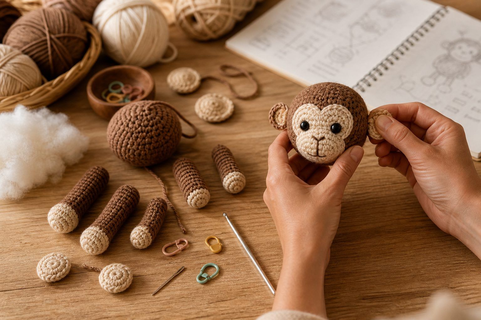 Les étapes essentielles pour réussir un singe crochet