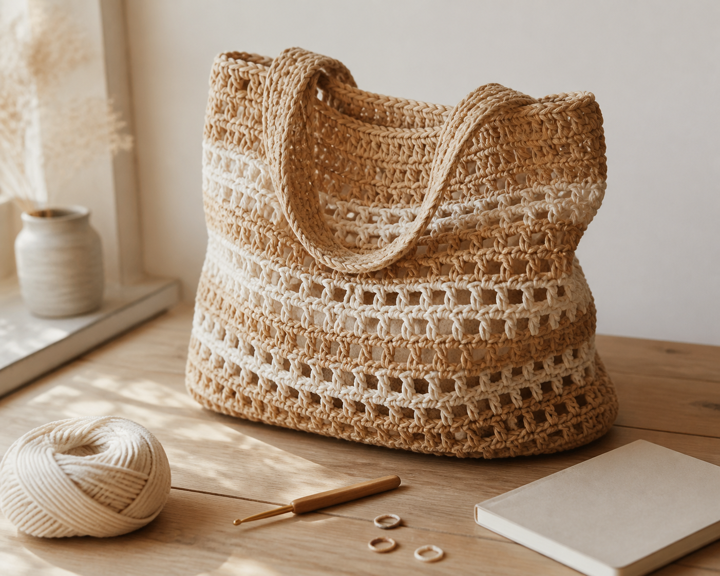 Un tutoriel sac crochet pour créer un modèle solide et facile